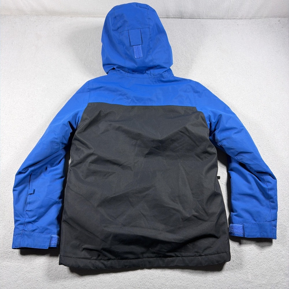 686 Smarty Jacket Kids Large 3-in-1 Ski Snow Winter Coat Blue Gray Black Gorp - Picture 10 of 11